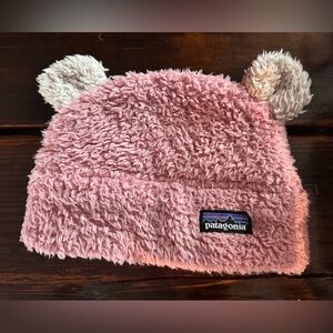 Patagonia Baby Furry Friends Hat dusty pink (baby one size)
